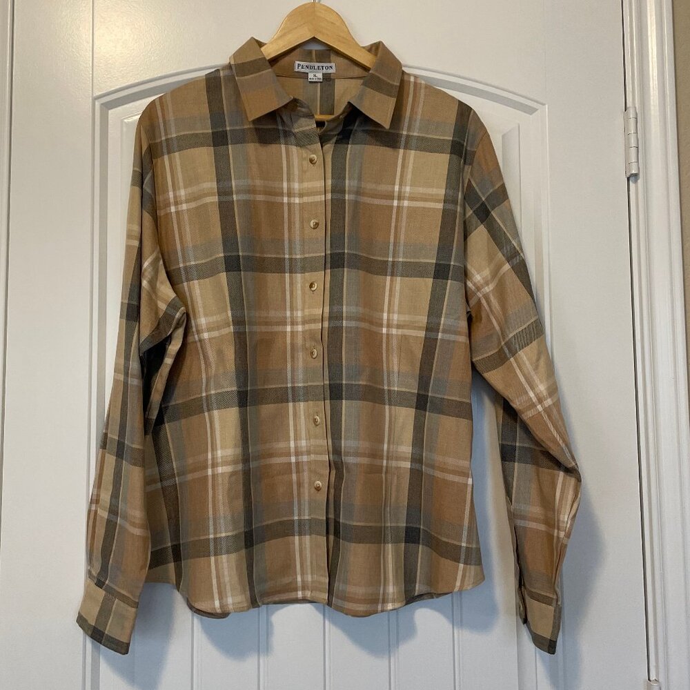 Pendleton Women Button Down Shirt
